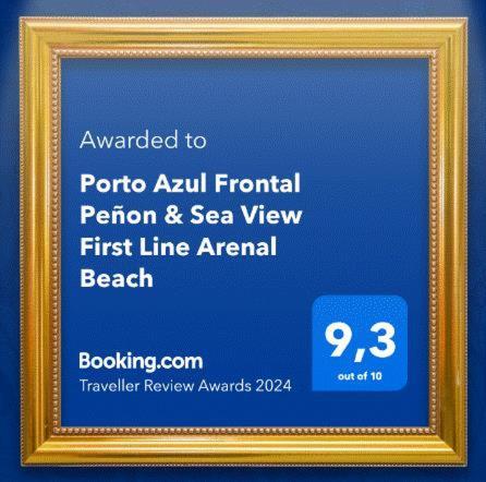 Porto Azul 10A Frontal Penon & Sea View First Line Arenal Beach Calpe Zewnętrze zdjęcie