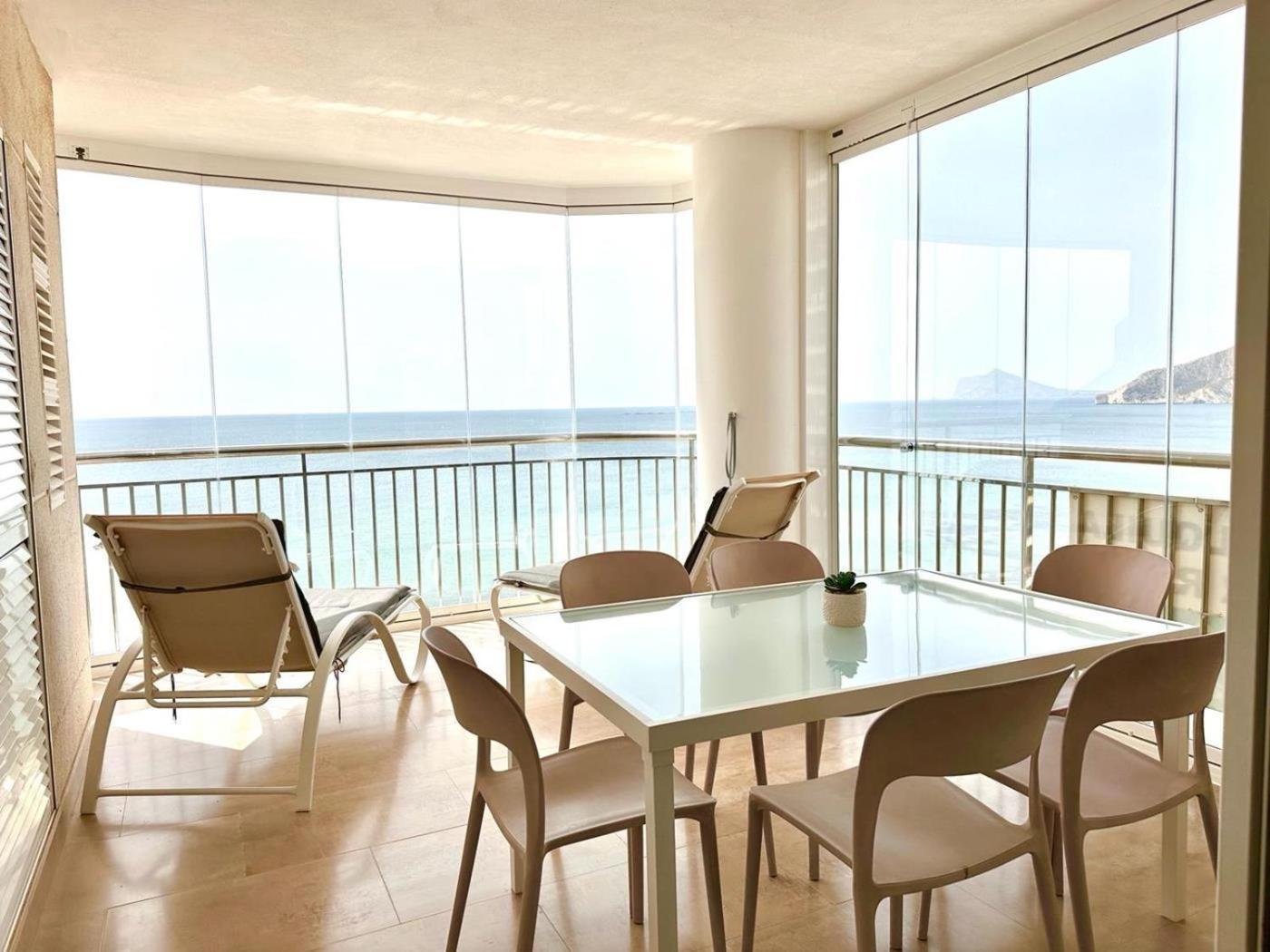 Porto Azul 10A Frontal Penon & Sea View First Line Arenal Beach Calpe Zewnętrze zdjęcie
